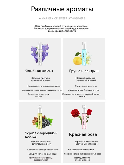 Духи 5 штук, 5 штук, фото 8