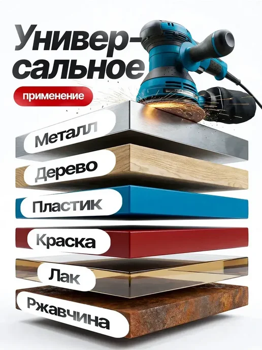 Шлифовальная машинка эксцентриковая, вариант, фото 2