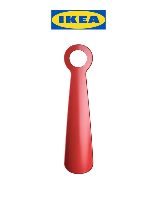 IKEA Рожок для обуви Snoskyffel Сноскуффел ИКЕА, красный, фото 3