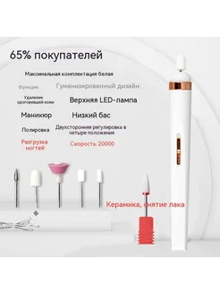Шлифовальная машина Снятие лака для ногтей