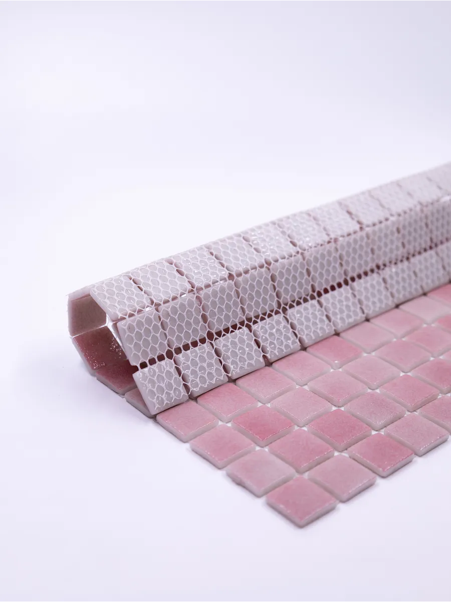 Плитка мозаика стеклянная Помадка 31х31см 5 сеток gallery 9