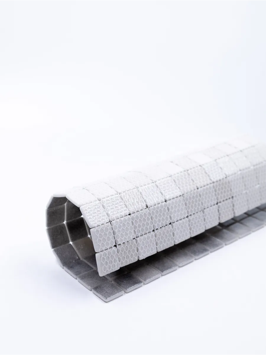 Плитка мозаика стеклянная Свинцовый 31х31см 5 сеток gallery 10