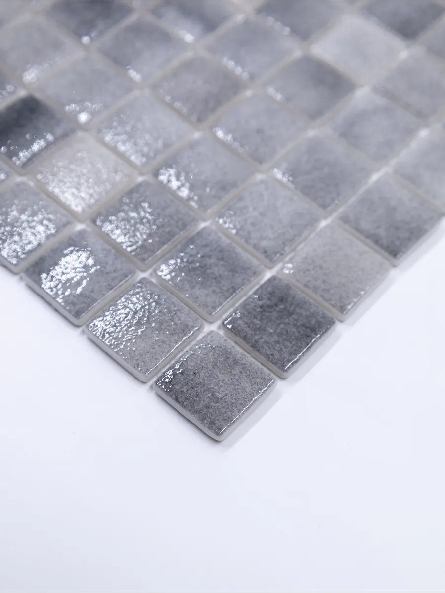 Плитка мозаика стеклянная Свинцовый 31х31см 5 сеток gallery 7