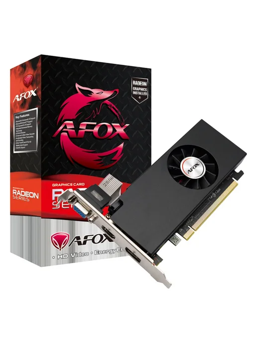 AFOX Видеокарта RX 550 4 ГБ RTL (AFRX550-4096D5L2-V3), 4 ГБ, фото 2