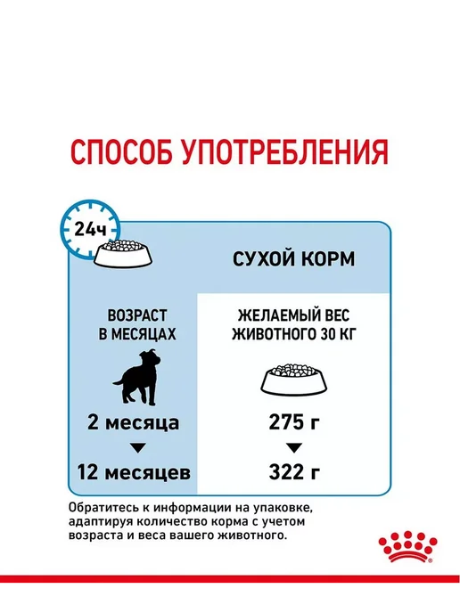 Сухой корм Royal canin для собак, крупные, щенки, 20 кг, фото 5