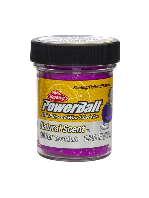 Berkley Fishing Паста форелевая PowerBait Glitter Trout Bait Fruits, 50 г, 50 г