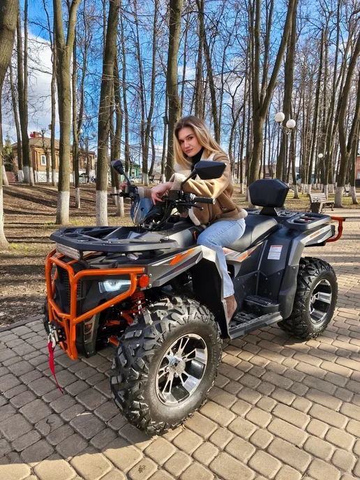 Бензиновый квадроцикл Kugoo K5 300 куб, черный, фото 2