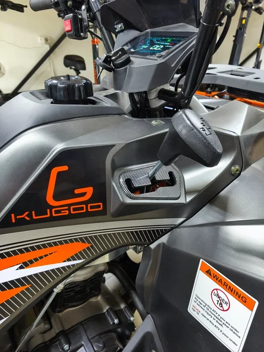 Бензиновый квадроцикл Kugoo K5 300 куб, черный, фото 5