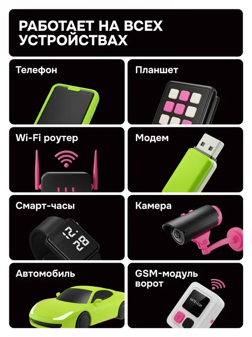 t2 SIM-карта 1500 мин, безлимит, тариф Партнер М, вариант, фото 4