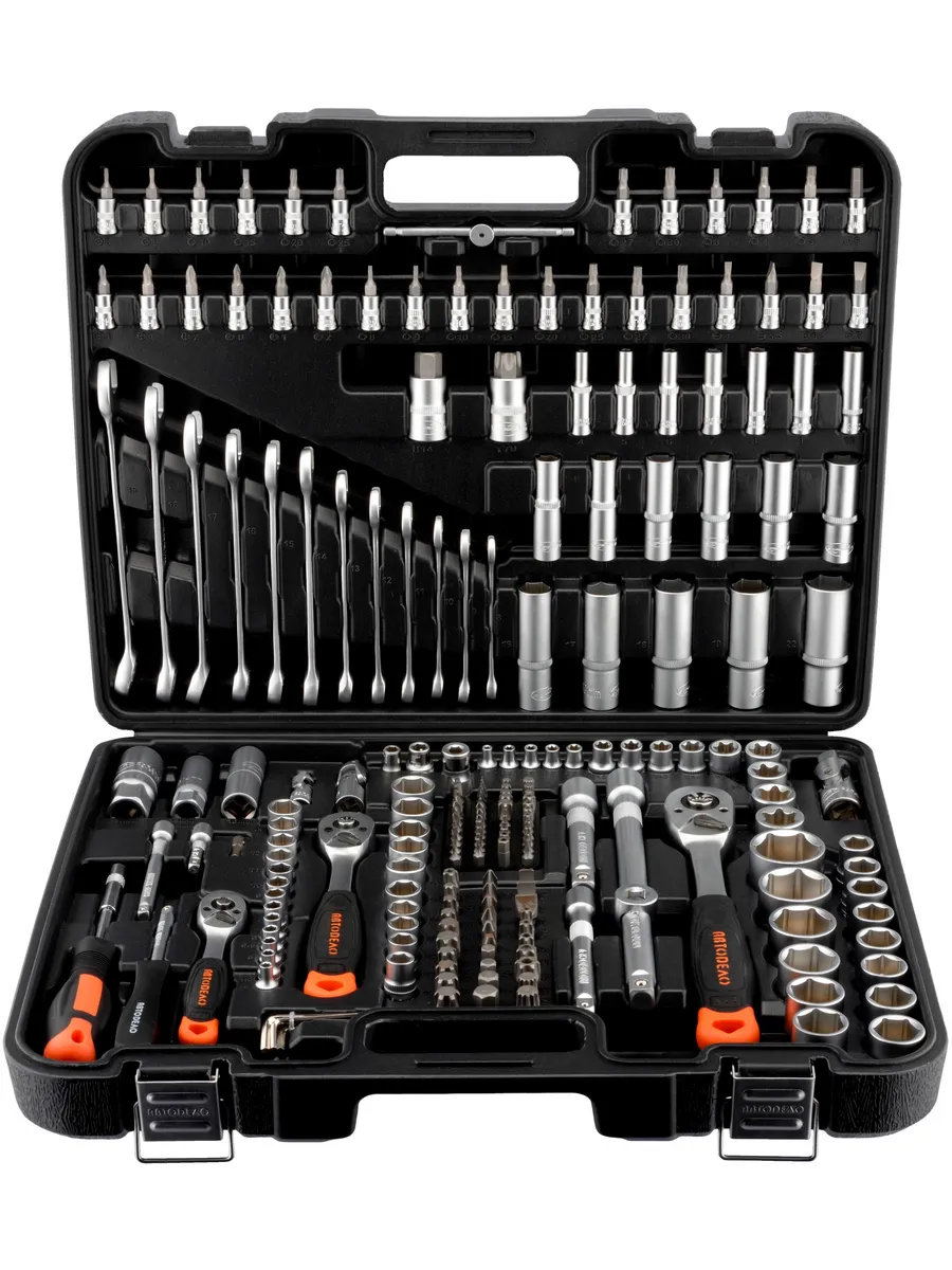 Набор Инструмента 216Пр. 1/2"Dr 3/8"Dr 1/4"Dr (16300)