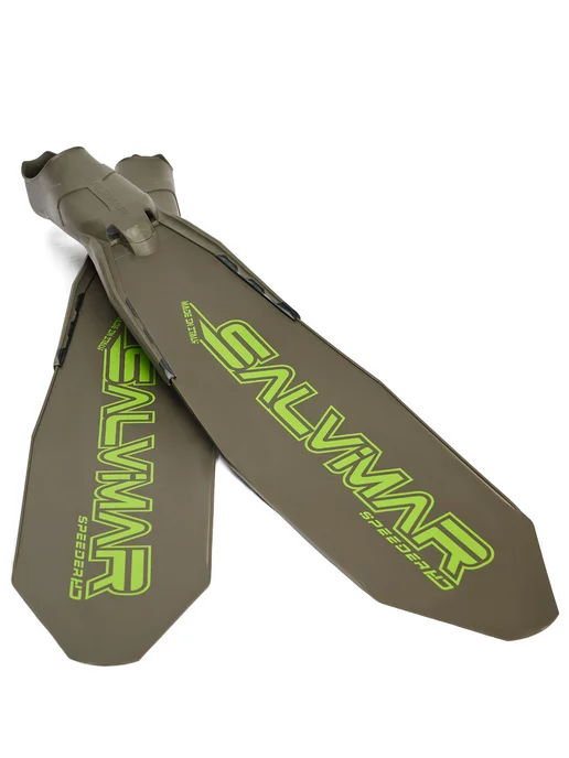 Salvimar Ласты для подводной охоты SPEEDER HD MILITARY GREEN, зеленый