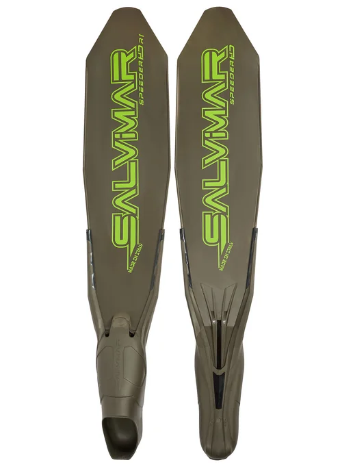 Salvimar Ласты для подводной охоты SPEEDER HD MILITARY GREEN, зеленый, фото 2