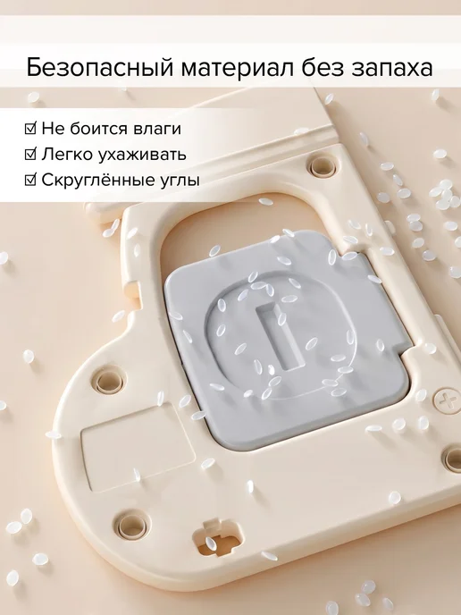 Pituso Стеллаж для игрушек с ящиками Машинка, белый, фото 3