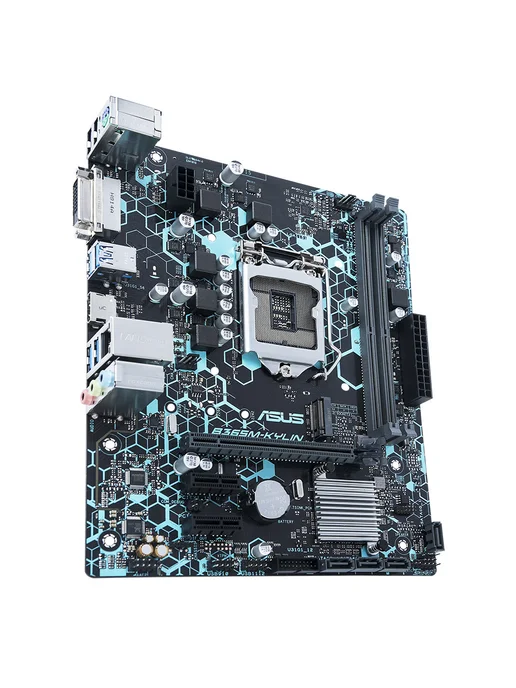 Asus Материнская плата B365M-KYLIN LGA1151 2*DDR4 Micro-ATX, вариант, фото 2