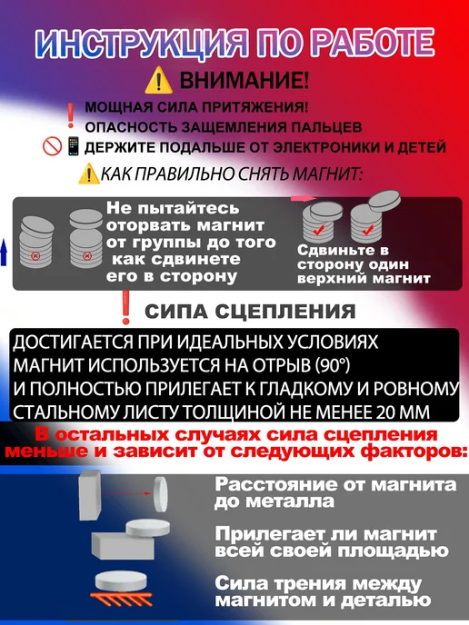 Неодимовый магнит диск 40х20 мм (40 на 20) N52, вариант, фото 3