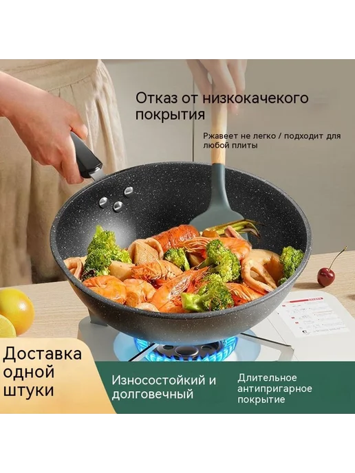 Сковорода для жарки 28CM, вариант, фото 3