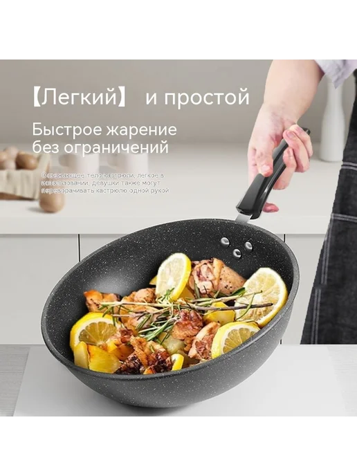 Сковорода для жарки 28CM, вариант, фото 5