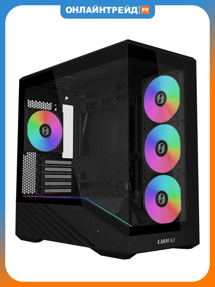 Компьютерный корпус Vector V100 Mini, черный