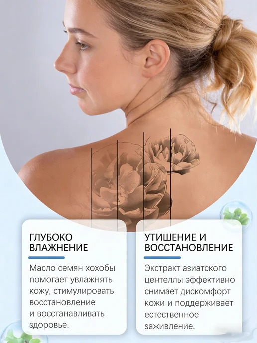 Очищающий гель для ухода за татуировками, вариант, фото 3