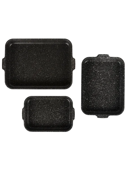 Калитва Набор противней Easy Stone 19*25, 23*30, 27*35 см, 19x25, фото 7