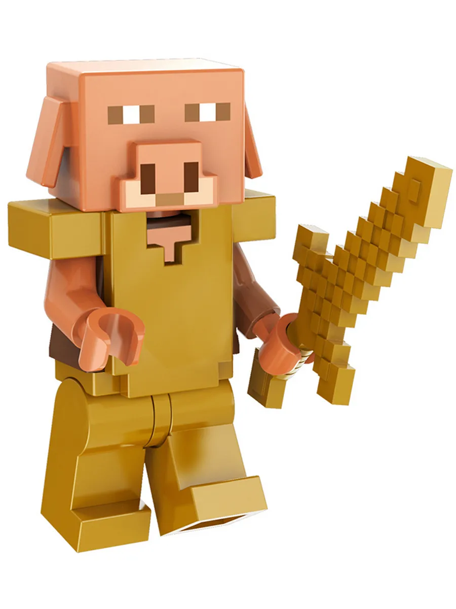 Фигурка персонаж "Minecraft", Пиглин, конструктор