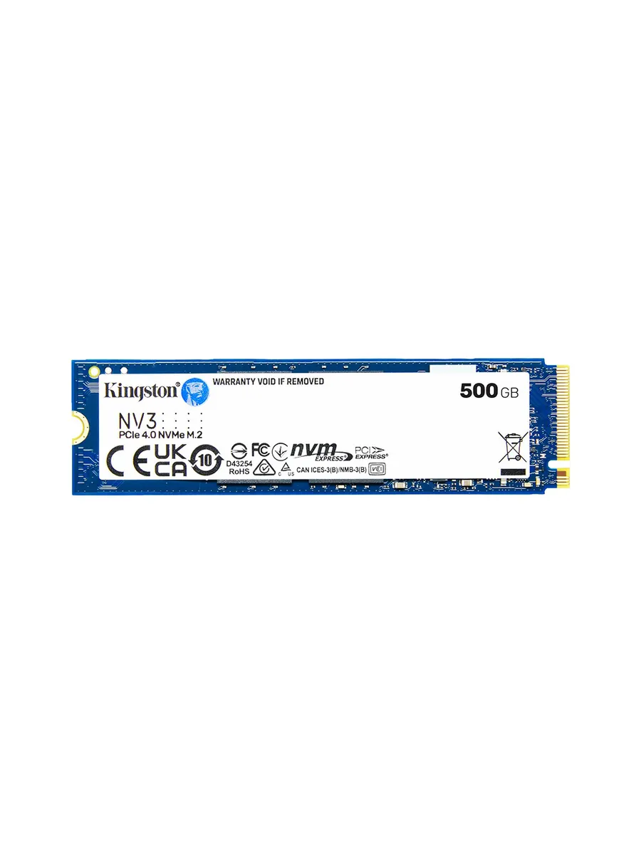 Твердотельный накопитель SSD NV3 SNV3S 500G M.2 Kingston 262623358 купить за 12 285 ₽ в интернет‑магазине Wildberries