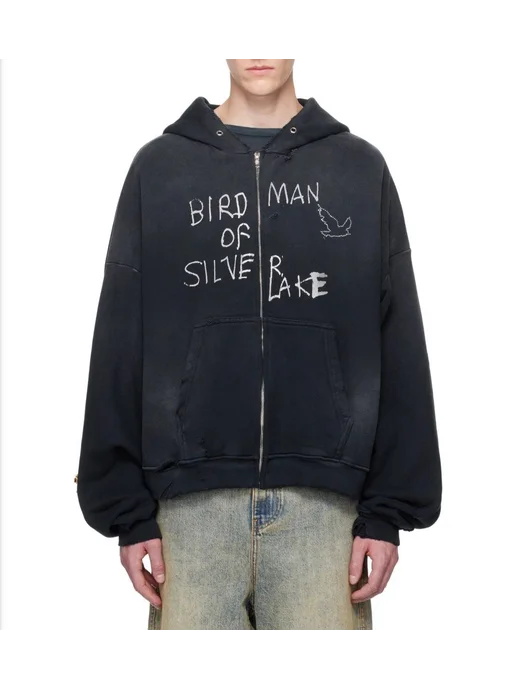 Rick owens zip hoodie - Купить в интернет магазине WildBerries.ru