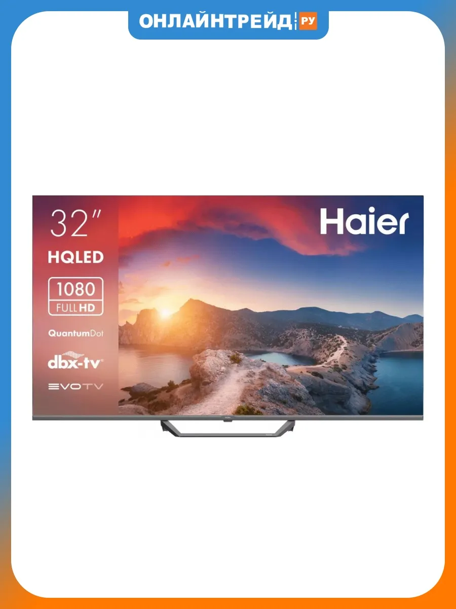 Haier Телевизор 32" Smart TV S2 Pro HQLED Full HD Android TV