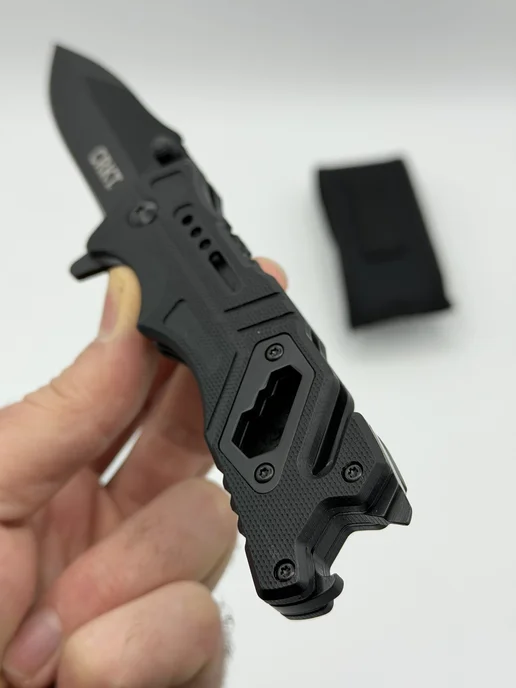 BLADE SHOP Нож складной CRKT стропорез карманный, вариант, фото 5
