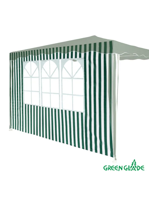 Green Glade Стенка для садового шатра 1,95х2,95 с москитной стенкой, 1.95x2.95