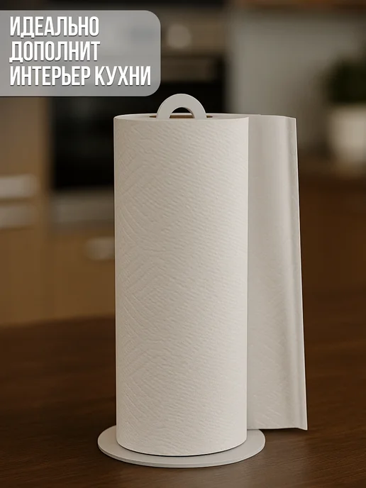 Sanflor Держатель для бумажных полотенец Белый, белый, фото 4