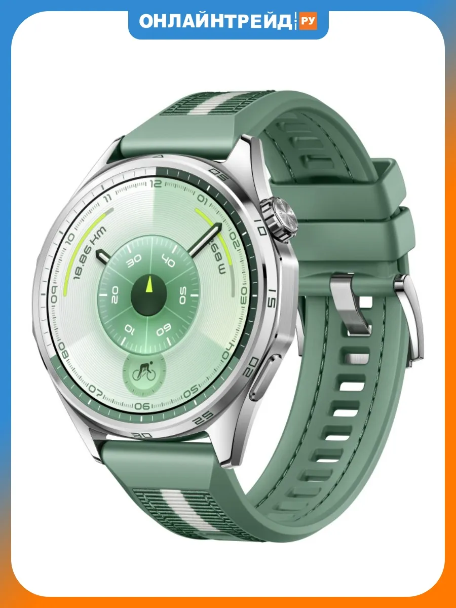 Huawei Смарт-часы Watch GT 6 46mm Зеленый