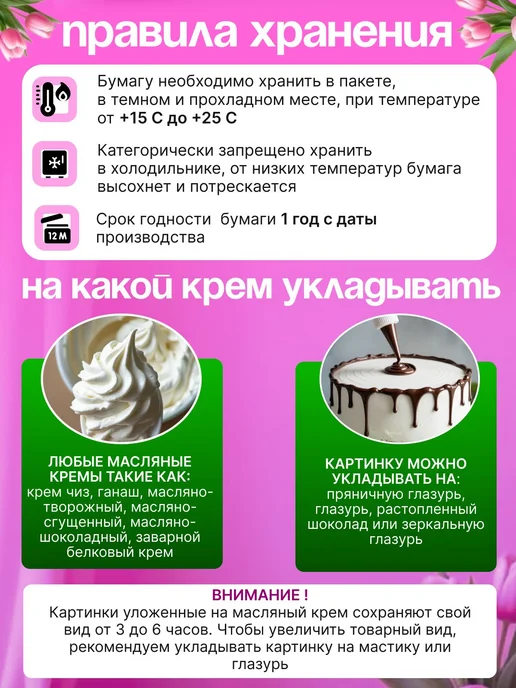 Съедобная картинка Вафельная картинка для капкейков на Пасху, вариант, фото 3