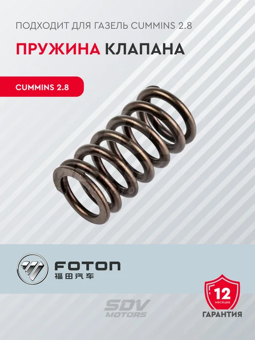 Пружина клапана, вариант