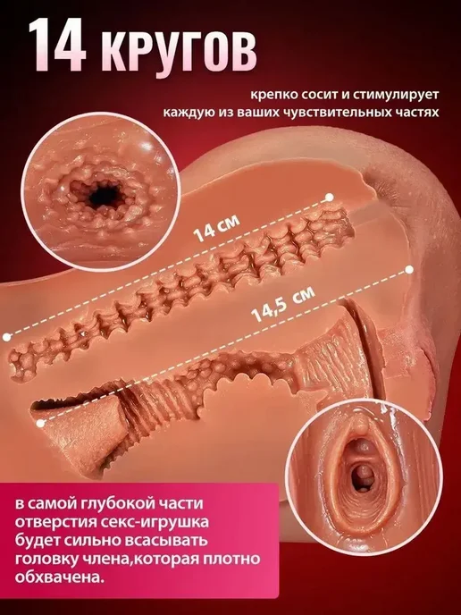 секс игрушки для мужчин,Вагина и резиновая попа 3.6кг, 3,6 кг, фото 6