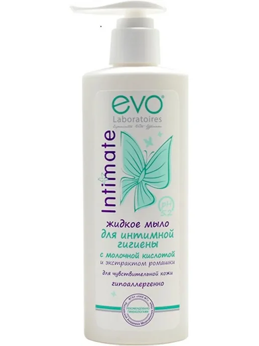 EVO эво intimate мыло жидк д инт гиг д чув кожи 200мл 3 шт, 200 мл, 3 шт, фото 2