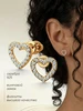 серебряные серьги сердце пусеты 925 позолота 783993554 купить за 942 ₽ в интернет‑магазине Wildberries