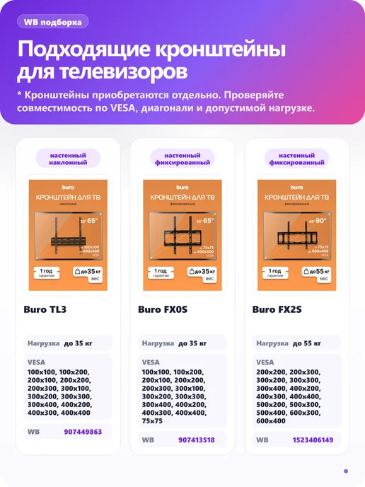 Витязь Телевизор 65" 65LU1260 4K UHD Smart TV с Google TV, вариант, фото 7