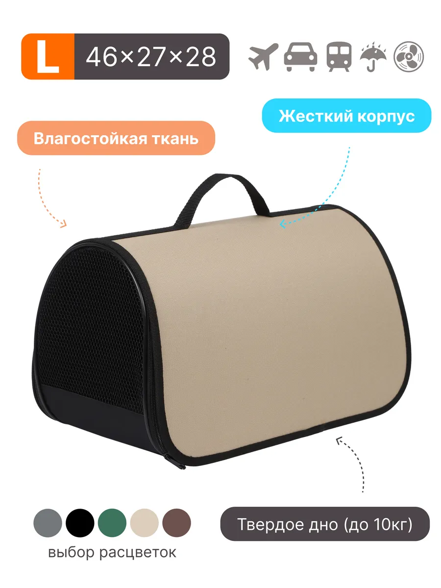 Сумка переноска для кошек и собак с ручкой