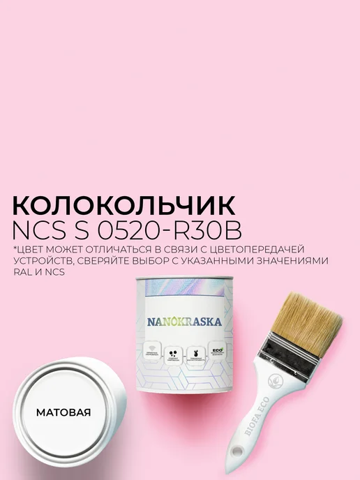 NANOKRASKA Краска для дерева и мебели, фиолетовый, фото 2