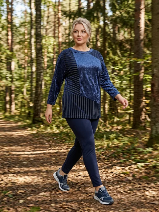 Sarah Morenberg Выкройка туники больших размеров 50-66, вариант, фото 2