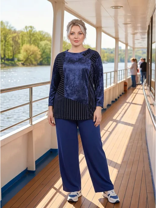 Sarah Morenberg Выкройка туники больших размеров 50-66, вариант, фото 5