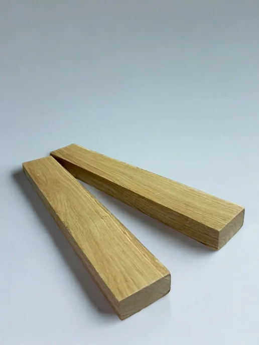 Дуб обработанный бруски 30х6 5х3 см - 2 шт, 30x6, 2 шт, фото 7
