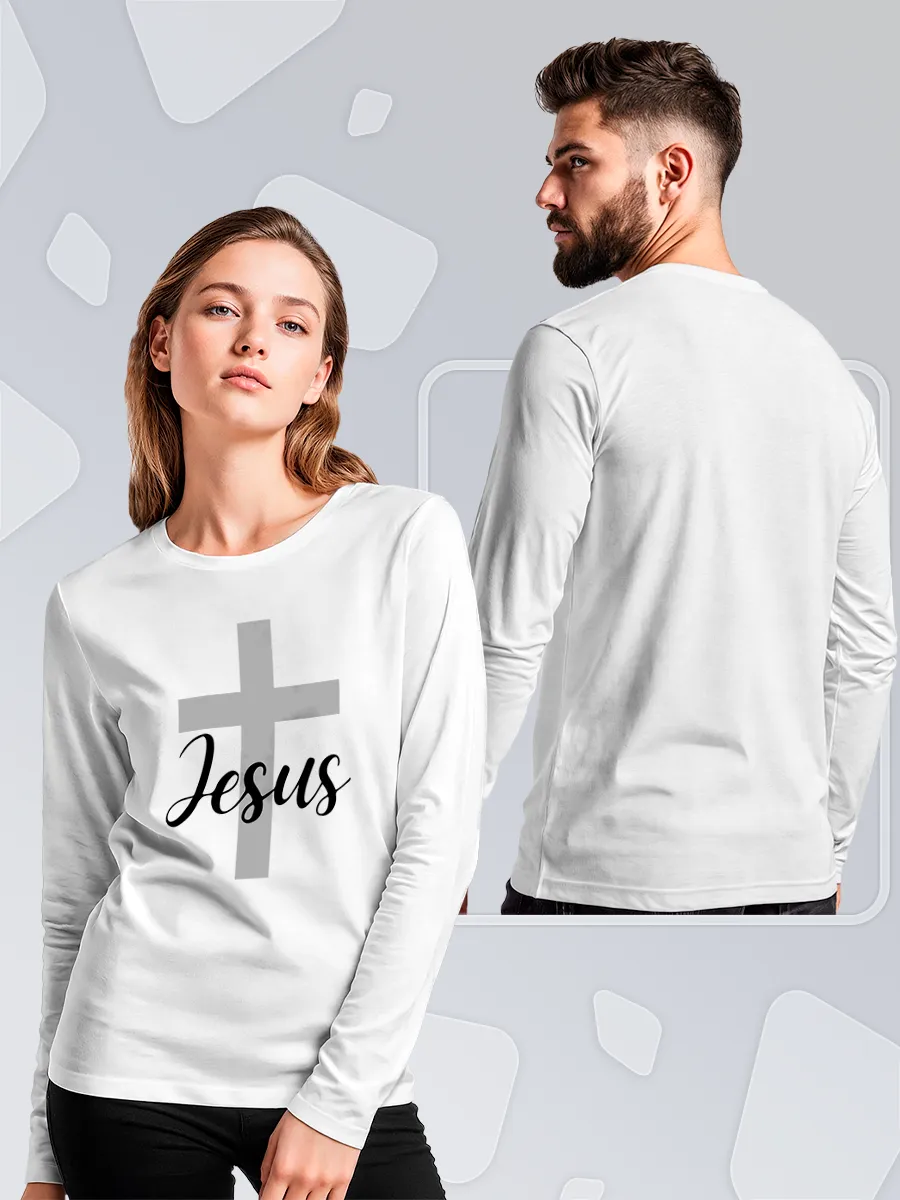 Лонгслив Jesus Религия Бог Иисус Христос Христианский