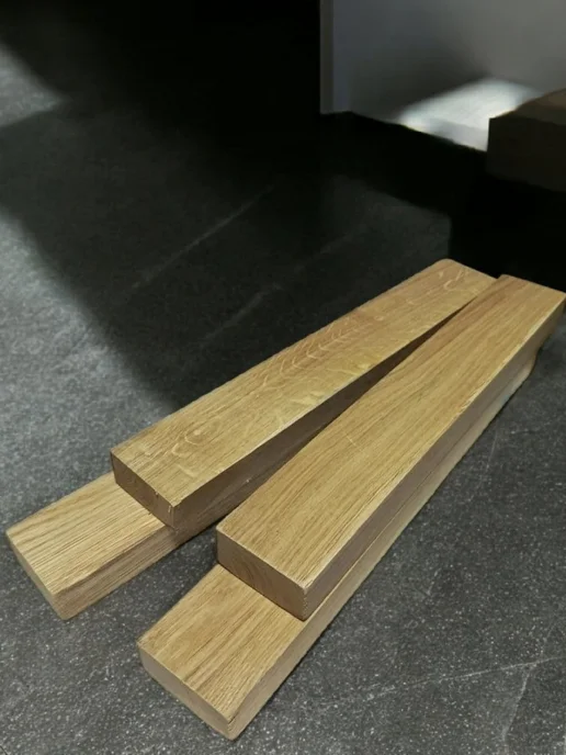 Дуб обработанный бруски 30х6 5х3 см - 2 шт, 30x6, 4 шт, фото 2