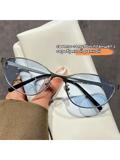 Солнцезащитные очки Серебряная рамка Солнцезащитные очки