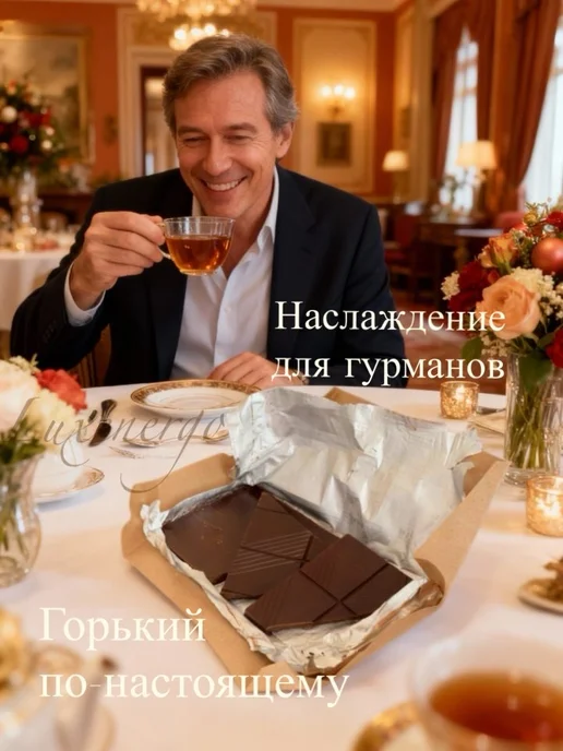 Спартак 70% какао горький шоколад в плитках, белорусский натуральный, 10 шт, фото 3