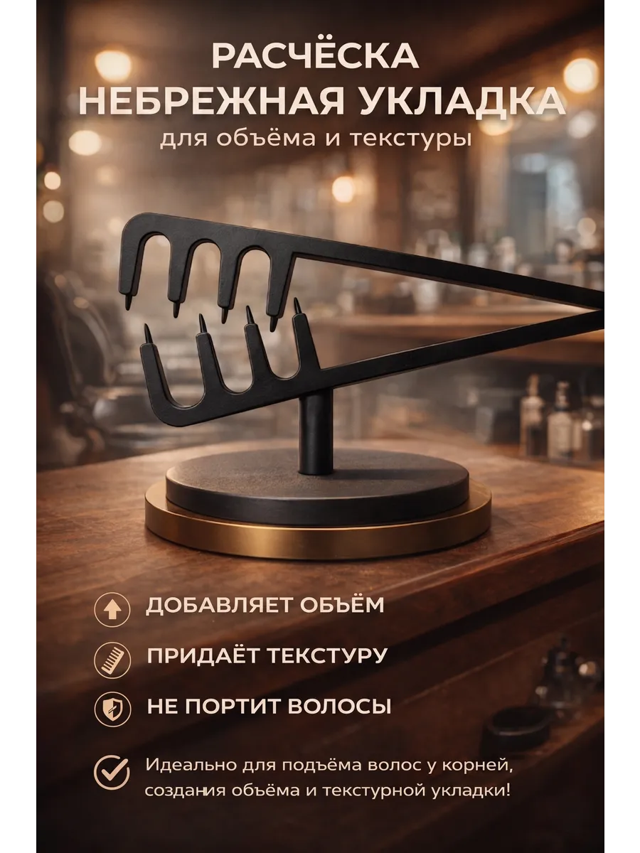 Расческа для объема и текстуры