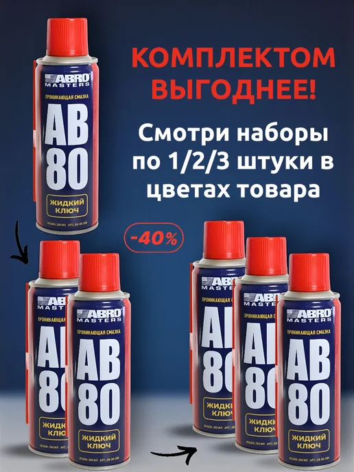 Выгодная полка Смазка аэрозоль универсальная проникающая для авто 450мл, 450 мл, фото 2
