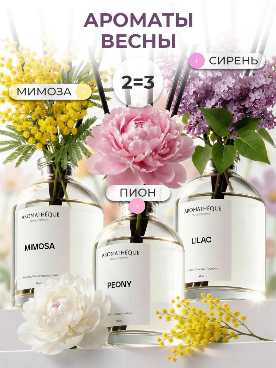 Диффузор для дома с палочками набор